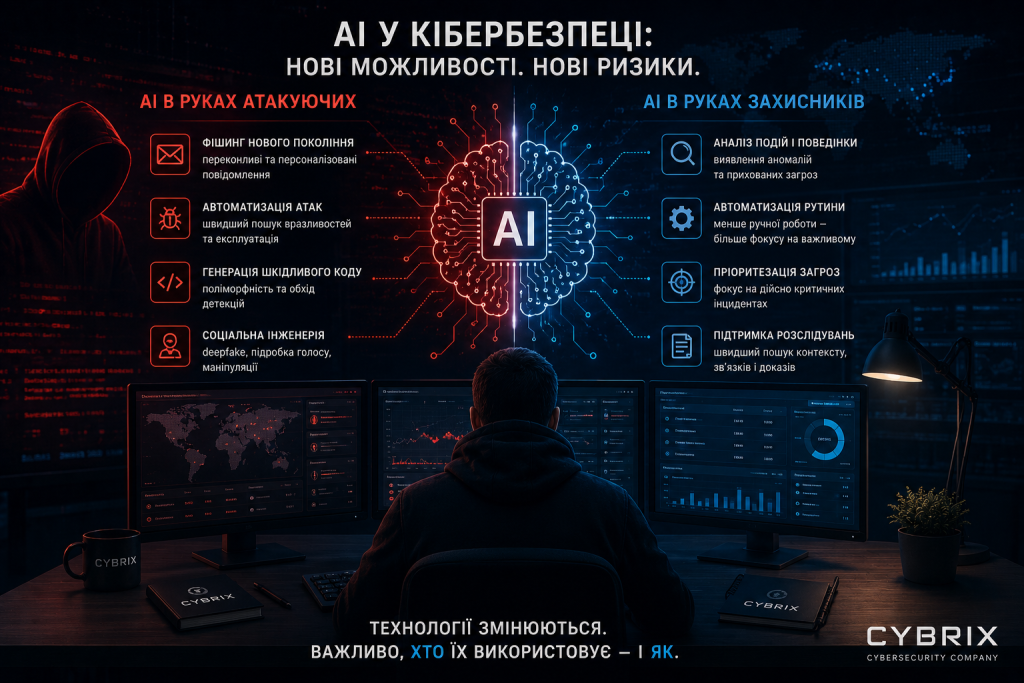 Ще кілька років тому AI у кібербезпеці звучав як щось “на перспективу”.